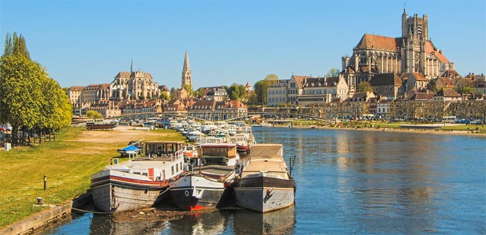 Auxerre en Bourgogne