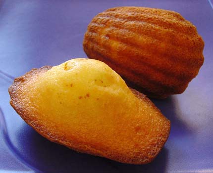 Photographie de madeleines