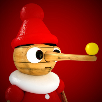 Pinocchio mensonges végétariens