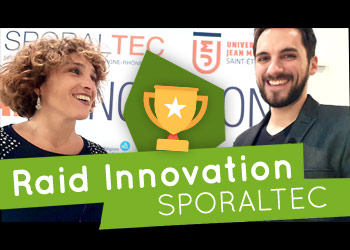 Trophée pour Régime Conseil lors du Raid Innovation organisé par Sporaltec à Saint-Etienne