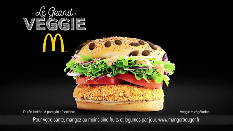 McDonald's grand veggie