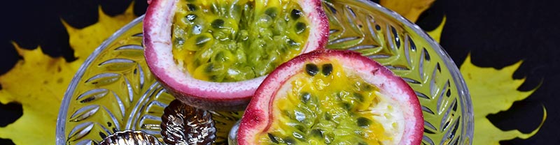 Fruits de la passion, aliment riche en fibre