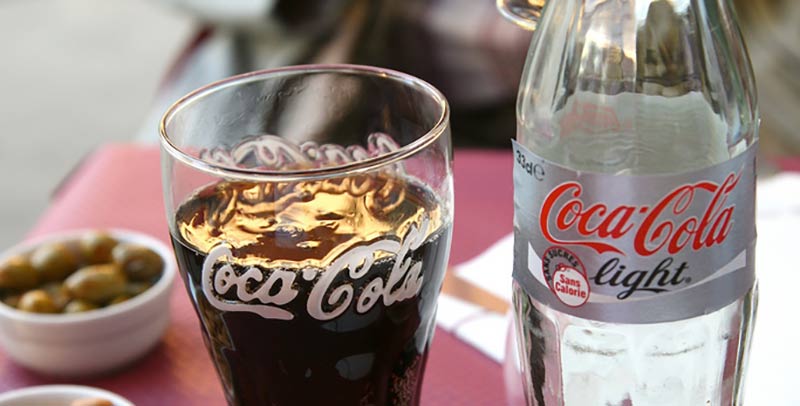 Coca-Cola Light à éviter pour perdre du poids en bonne santé