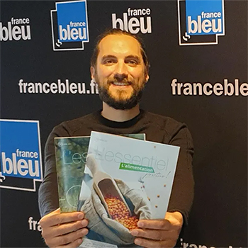Émission "On cuisine ensemble" sur France Bleu Saint-Etienne Loire avec Arno Visconti